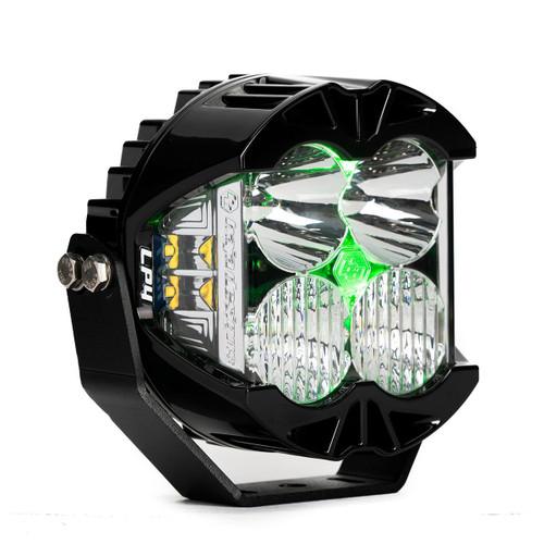 LP4 Pro LED Light Pod, Driving/Cornering, Clear, Green Backlight | Universal  | 290016