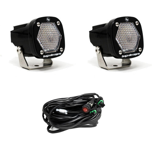S1 LED Light Pod, Work/Scene, Clear | Universal  | 387806