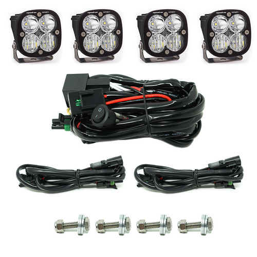 Squadron Sport Grille LED Light Kit, Driving/Cornering, Clear | (19-24) Ranger  | 447609