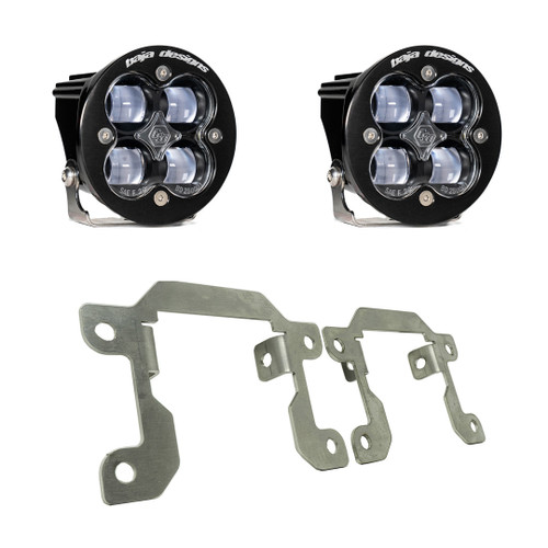 Squadron SAE Fog Pocket LED Light Kit, Fog, Clear | (21-24) Bronco, (19-23) Ranger Bronco OEM Plastic Bumper | 447616