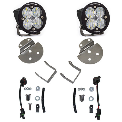 Squadron-R Sport Fog Pocket LED Light Kit, Wide/Cornering, Amber | (15-19) Colorado/Canyon, (15-19) Silverado/Sierra 2500/3500HD  | 447711