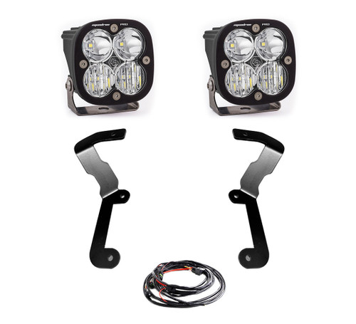 Squadron Pro A-Pillar LED Light Kit, Driving/Cornering, Clear | (19-22) Sierra 1500  | 447743