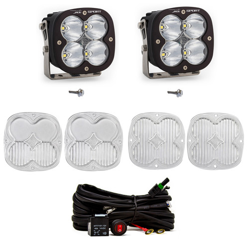 XL Sport A-Pillar LED Light Kit, Spot, Clear | (21-24) Bronco, (22-24) Bronco Raptor  | 447753