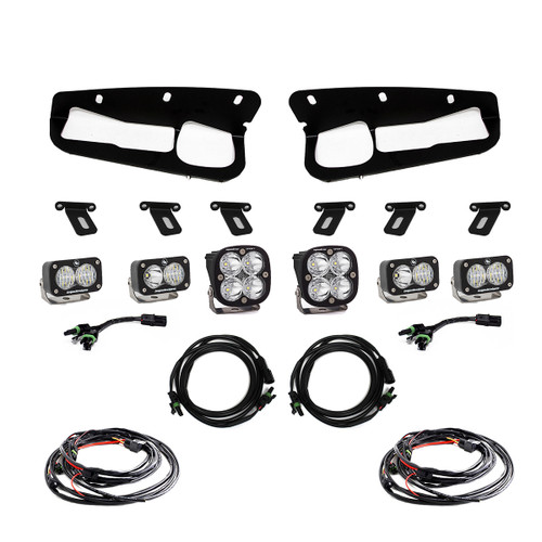 Squadron Sport/S2 Fog Pocket LED Light Kit, Multi-Pattern, Clear | (21-24) Bronco, (22-24) Bronco Raptor  | 447760