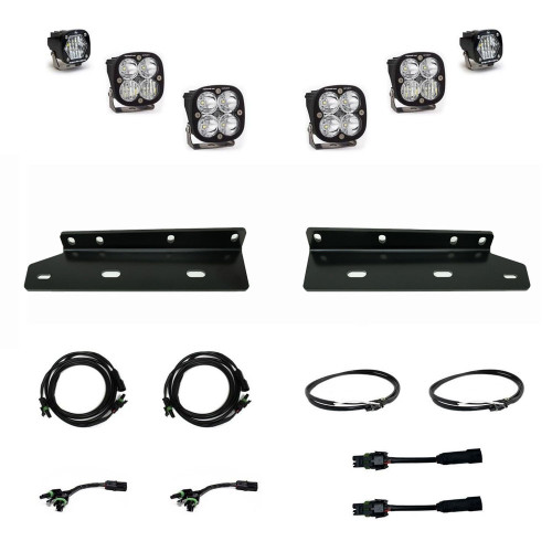 Squadron Pro/S1 Fog Pocket LED Light Kit, Multi-Pattern, Clear | (21-23) F-150 Raptor  | 448054