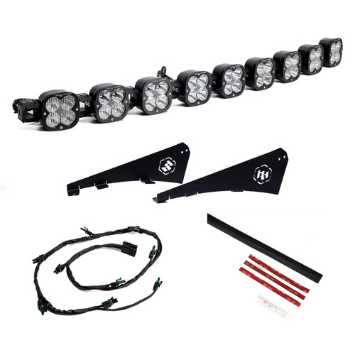 XL Linkable Roof LED Light Kit, 9 Lights, Multi-Pattern, Clear | (22-24) Tundra  | 448158