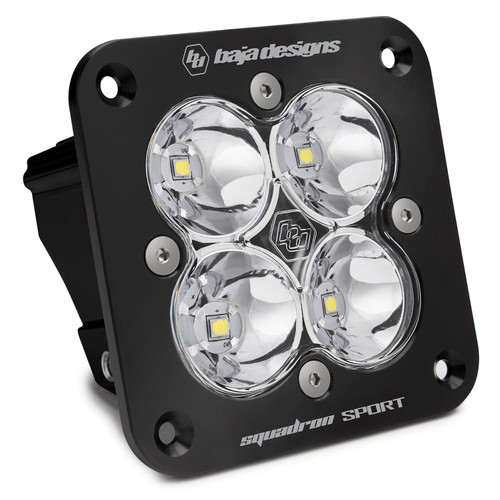 Squadron Sport Flush Mounted LED Pod Light, Spot, Clear | Universal  | 551001