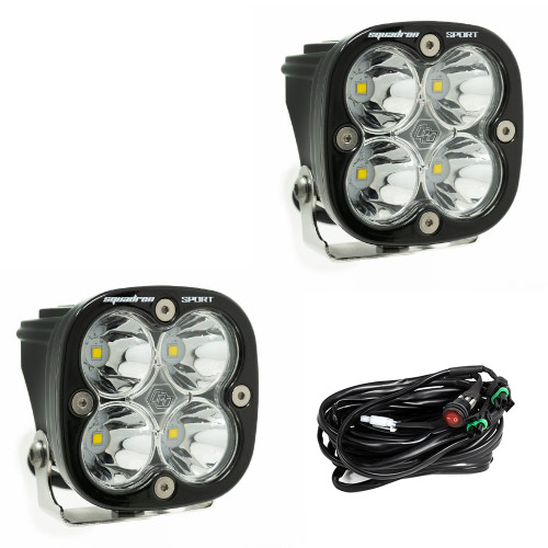 Squadron Sport LED Pod Light, Pair, Spot, Clear | Universal  | 557801