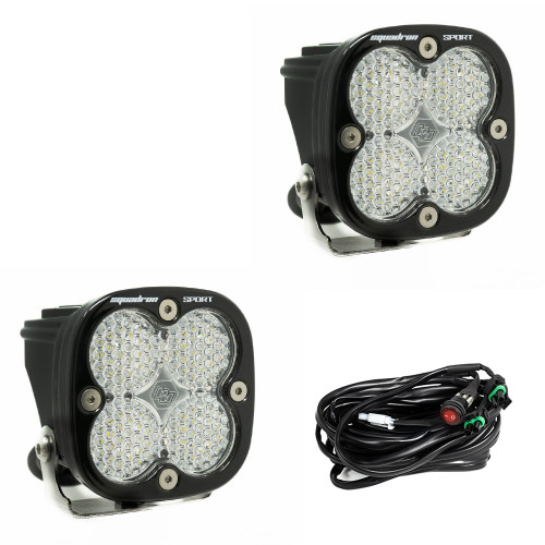 Squadron Sport LED Pod Light, Pair, Work/Scene, Clear | Universal  | 557806