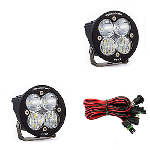 Squadron-R Pro LED Light Pod, Pair, Driving/Cornering, Clear | Universal  | 597803