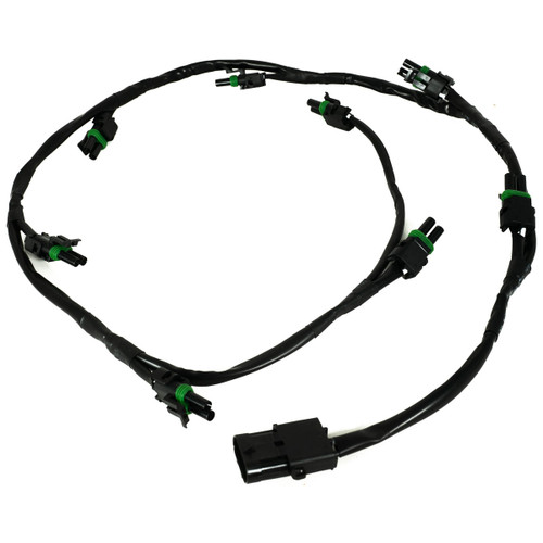 XL Linkable LED Light Wiring Harness, 8 Lights | Universal  | 640192
