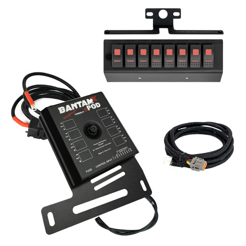 BantamX Accessory Control System, Red | (07-08) Wrangler JK  | 870080