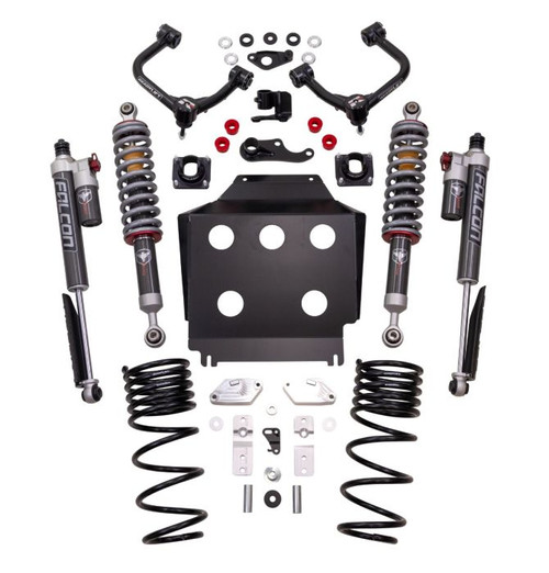 3'' SST 2.1 Suspension System, With Falcon 2.1 Strut/Shocks | (24-24) Tacoma, RWD/4WD | 62-54340