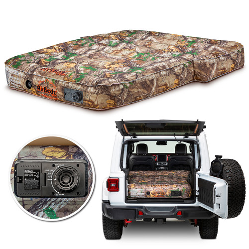 AirBedz Inflatable Air Mattress, Camo, Built in Pump, Rechargeable Battery | Jeep | PPI-CMO_XUV