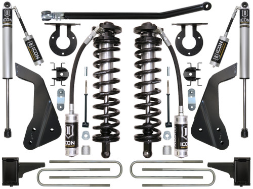 Icon Vehicle Dynamics | Stage 1 Coilover Conversion System, 4-5.5" Lift | (05-07) Super Duty F-250/F-350 | K63111