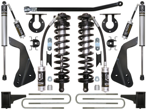 Icon Vehicle Dynamics | Stage 1 Coilover Conversion System, 4-5.5" Lift | (08-10) Super Duty F-250/F-350 | K63121