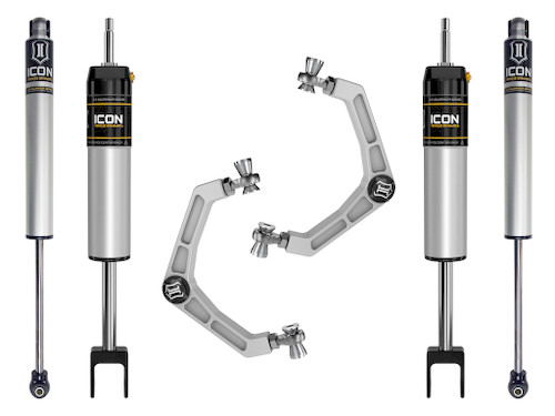 Icon Vehicle Dynamics | Stage 1 Suspension System, Billet UCA, 0-2" Lift | (20-22) Silverado/Sierra 2500/3500HD | K78351