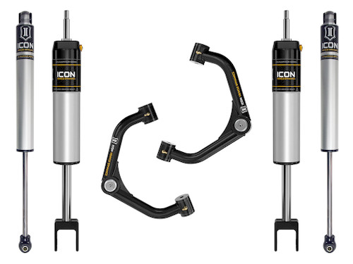 Icon Vehicle Dynamics | Stage 1 Suspension System, Tubular UCA, 0-2" Lift | (20-22) Silverado/Sierra 2500/3500HD | K78351T