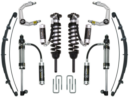 Icon Vehicle Dynamics | Stage 10 Suspension System, Billet UCA, 0-2.75" Lift | (05-23) Tacoma | K53010