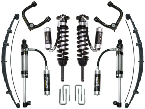 Icon Vehicle Dynamics | Stage 10 Suspension System, Tubular UCA, 0-2.75" Lift | (05-23) Tacoma | K53010T