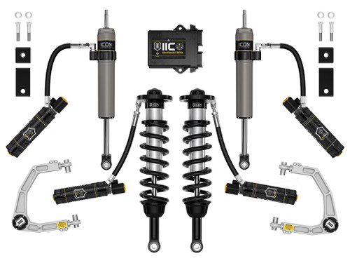 Icon Vehicle Dynamics | Stage 12, 2.5 Suspension System, Billet, 1.25-3.5" Lift | (22-24) Tundra | K53202 Icon Vehicle Dynamics | Stage 12, 2.5 Suspension System, Billet, 1.25-3.5" Lift | (22-24) Tundra | K53202