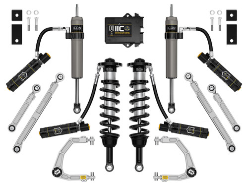 Icon Vehicle Dynamics | Stage 13, 2.5 Suspension System, Billet, 1.25-3.5" Lift | (22-24) Tundra | K53203