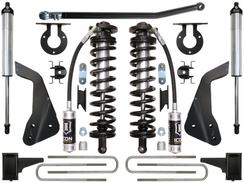 Icon Vehicle Dynamics | Stage 2 Coilover Conversion System, 4-5.5" Lift | (08-10) Super Duty F-250 | K63122