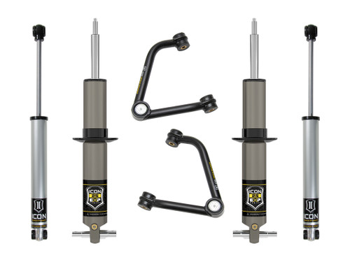 Icon Vehicle Dynamics | Stage 2 EXP Suspension System, Tubular, 2.375-3.75" Lift | (19-23) Silverado/Sierra 1500 | K73072T