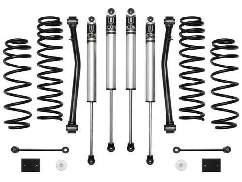 Icon Vehicle Dynamics | Stage 2 Suspension System, 2.5" Lift | (18-22) Wrangler JL | K22012