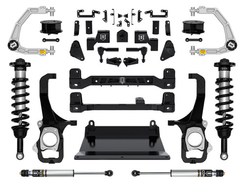 Icon Vehicle Dynamics | Stage 2 Suspension System with Billet Upper Control Arms, 6" Lift | (22-23) Tundra | K53272 Icon Vehicle Dynamics | Stage 2 Suspension System with Billet Upper Control Arms, 6" Lift | (22-23) Tundra | K53272