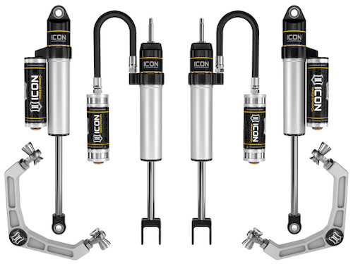 Icon Vehicle Dynamics | Stage 2 Suspension System, Billet UCA, 0-2" Lift | (20-22) Silverado/Sierra 2500/3500HD | K78352