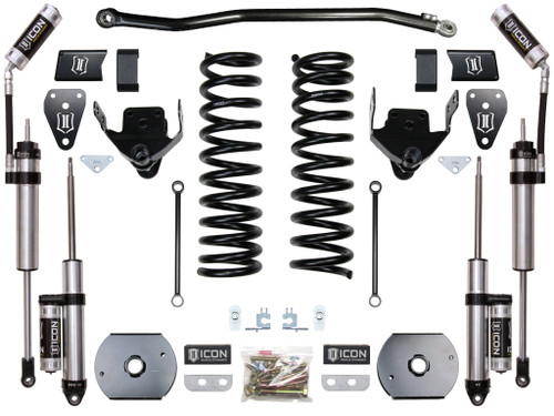 Icon Vehicle Dynamics | Stage 2 Suspension System, w/ OEM Air Ride, 4.5" Lift | (14-18) Ram 2500, 4WD | K214522A