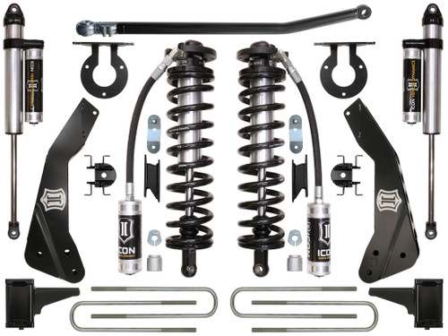 Icon Vehicle Dynamics | Stage 3 Coilover Conversion System, 4-5.5" Lift | (11-16) Super Duty F-250/F-350 | K63133
