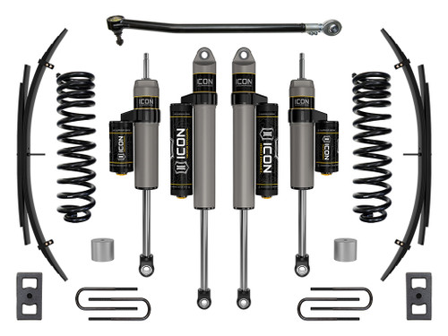 Icon Vehicle Dynamics | Stage 3 Suspension System w/ Expansion Packs, 2.5" Lift | (23-23) Super Duty F-250/F-350, 4WD, Diesel | K62563L