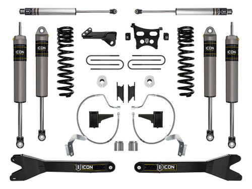 Icon Vehicle Dynamics | Stage 3 Suspension System w/ Radius Arms, 4.5" Lift | (23-23) Super Duty F-250/F-350, 4WD, Diesel | K64543R