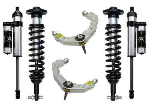 Icon Vehicle Dynamics | Stage 3 Suspension System, Billet UCA, 0-2.63" Lift | (14-14) F-150, 4WD | K93063