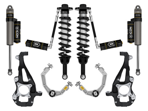 Icon Vehicle Dynamics | Stage 3 Suspension System, Billet UCA, 3.5-4.5" Lift | (21-23) F-150, 4WD | K93143