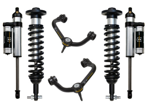 Icon Vehicle Dynamics | Stage 3 Suspension System, Tubular UCA, 0-2.63" Lift | (14-14) F-150, 4WD | K93063T