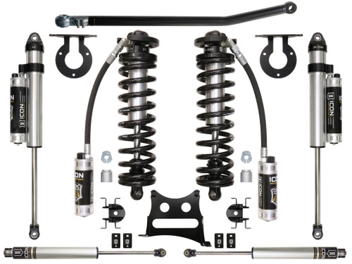 Icon Vehicle Dynamics | Stage 4 Coilover Conversion System, 2.5-3" Lift | (05-16) Super Duty F-250/F-350 | K63104