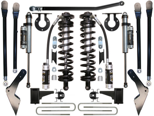Icon Vehicle Dynamics | Stage 4 Coilover Conversion System, 4-5.5" Lift | (08-10) Super Duty F-250/F-350 | K63124