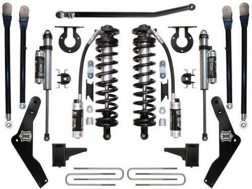 Icon Vehicle Dynamics | Stage 4 Coilover Conversion System, 4-5.5" Lift | (11-16) Super Duty F-250/F-350 | K63134