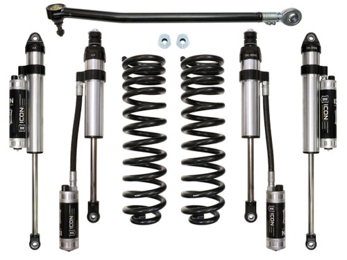 Icon Vehicle Dynamics | Stage 4 Suspension System, 2.5" Lift | (17-19) Super Duty F-250/F-350, 4WD, Diesel | K62514