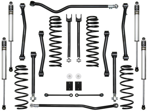 Icon Vehicle Dynamics | Stage 4 Suspension System, 2.5" Lift | (18-22) Wrangler JL | K22014