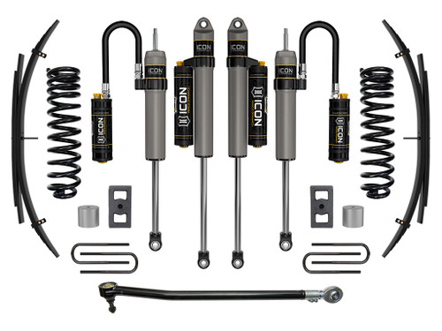 Icon Vehicle Dynamics | Stage 4 Suspension System w/ Expansion Packs, 2.5" Lift | (23-23) Super Duty F-250/F-350, 4WD, Diesel | K62564L