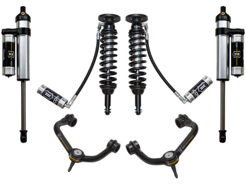 Icon Vehicle Dynamics | Stage 4 Suspension System, Tubular UCA, 1.75-2.63" Lift | (09-13) F-150, 4WD | K93004T