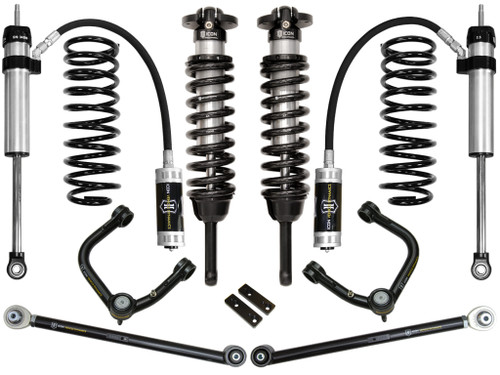 Icon Vehicle Dynamics | Stage 4 Suspension System, Tubular UCA, 0-3.5" Lift | (10-24) 4Runner | K53064T