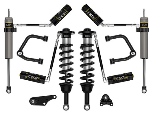 Icon Vehicle Dynamics | Stage 4 Suspension System, Tubular UCA, 1.25-3" Lift | (24-24) Tacoma | K53294T