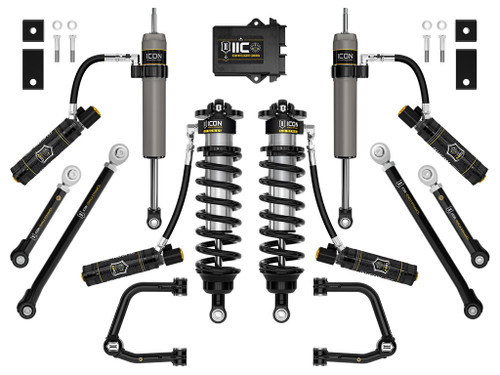 Icon Vehicle Dynamics | Stage 4, 3.0 Suspension System, Tubular, 2-3.25" Lift | (22-24) Tundra | K53214T