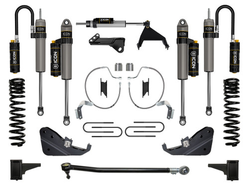Icon Vehicle Dynamics | Stage 5 Suspension System, 4.5" Lift | (23-23) Super Duty F-250/F-350, 4WD, Gas | K64535