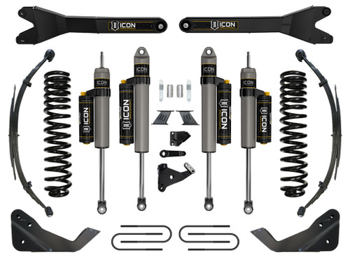 Icon Vehicle Dynamics | Stage 5 Suspension System, w/Radius Arm, 7" Lift | (05-07) Super Duty F-250/F-350 | K67104R